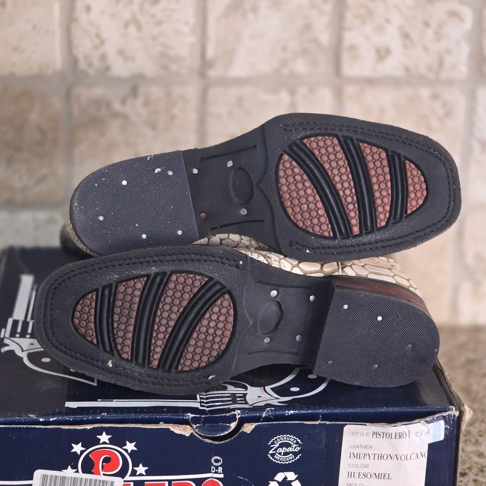 Pistolero Kids Phyton Cowboy Boots - Picture 8 of 10